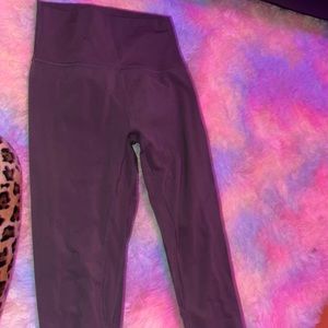 Gray leggings